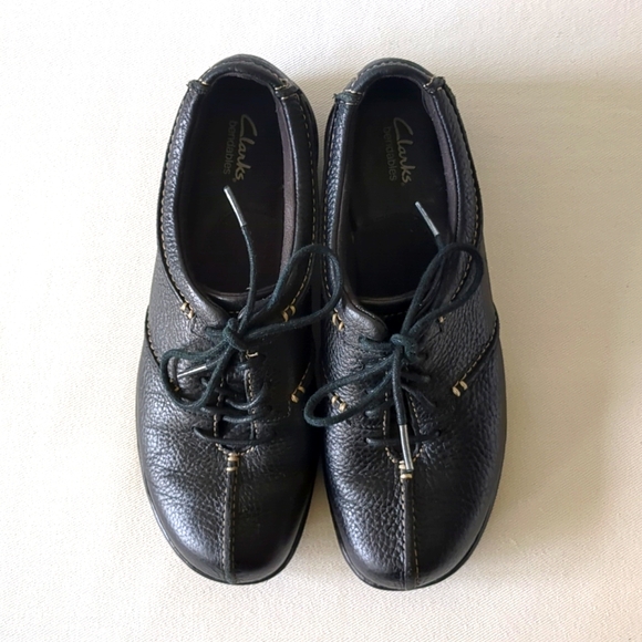 Clarks. Bendables. Black. Size 6.5M - Picture 7 of 16